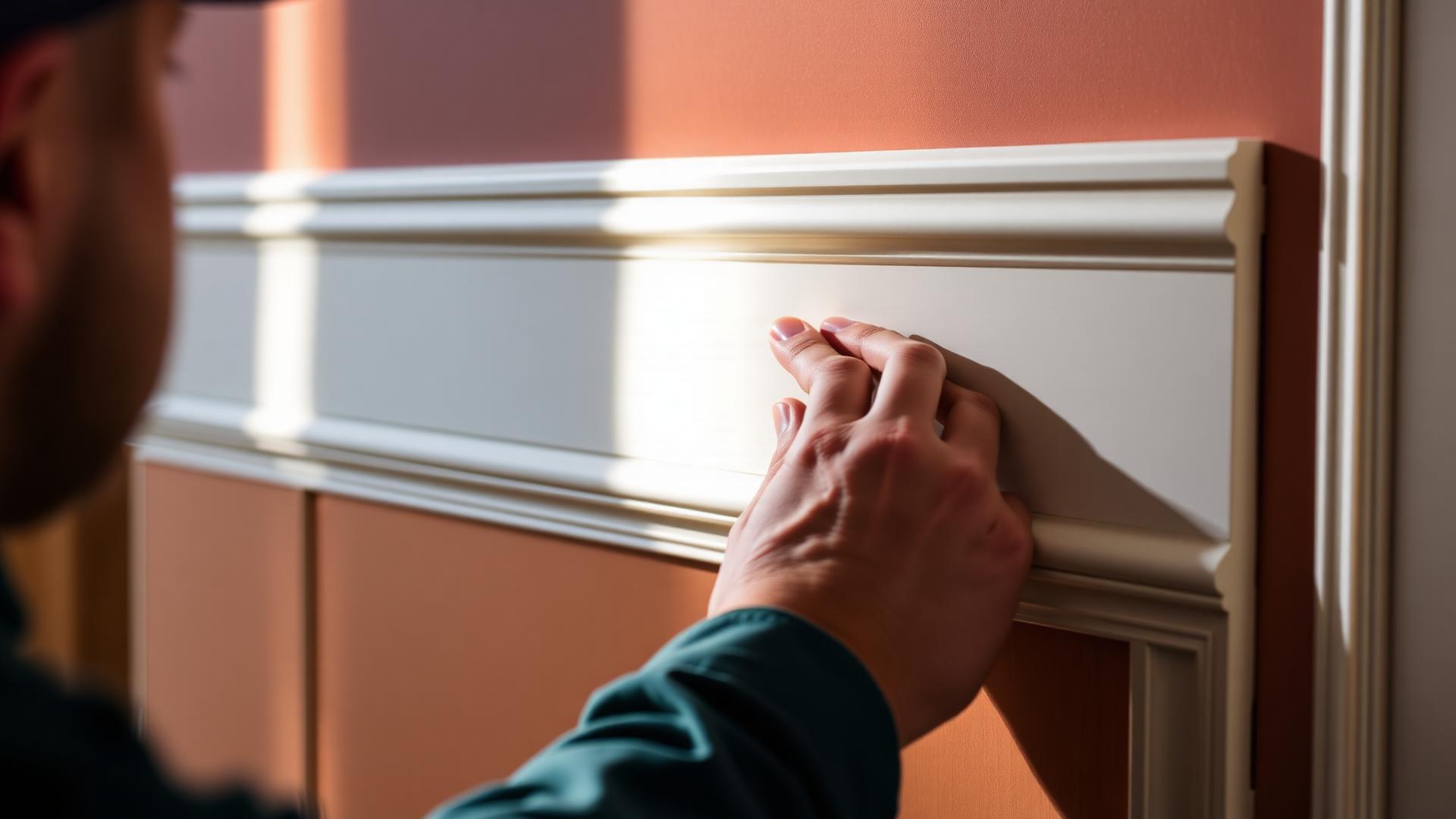 Skilled finish carpentry